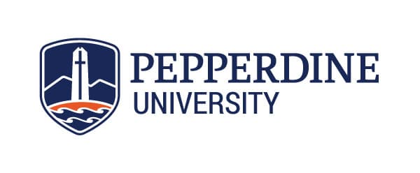 Pepperdine University logo.